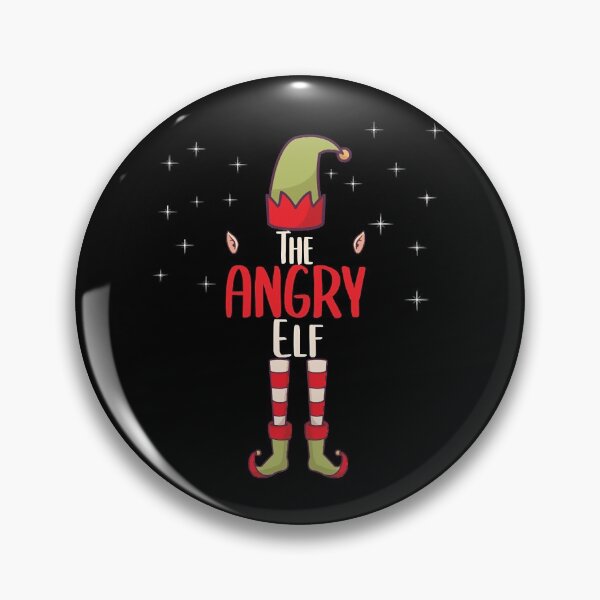 Item preview, Xmas Christmas Eve The Angry Elf   designed and sold by buithanhla.