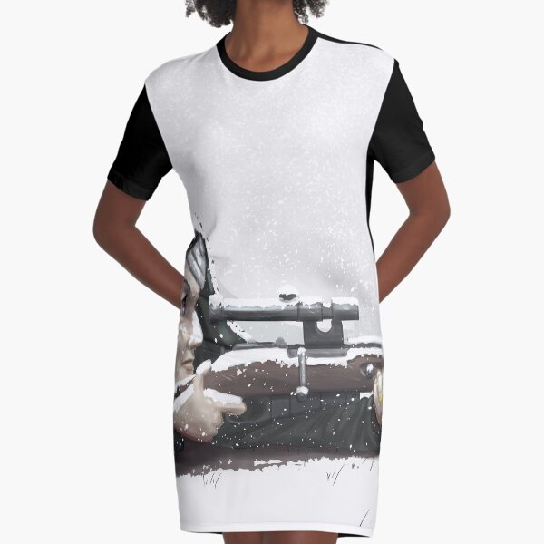 Lyudmila Pavlichenko - Rejected Princesses Graphic T-Shirt Dress