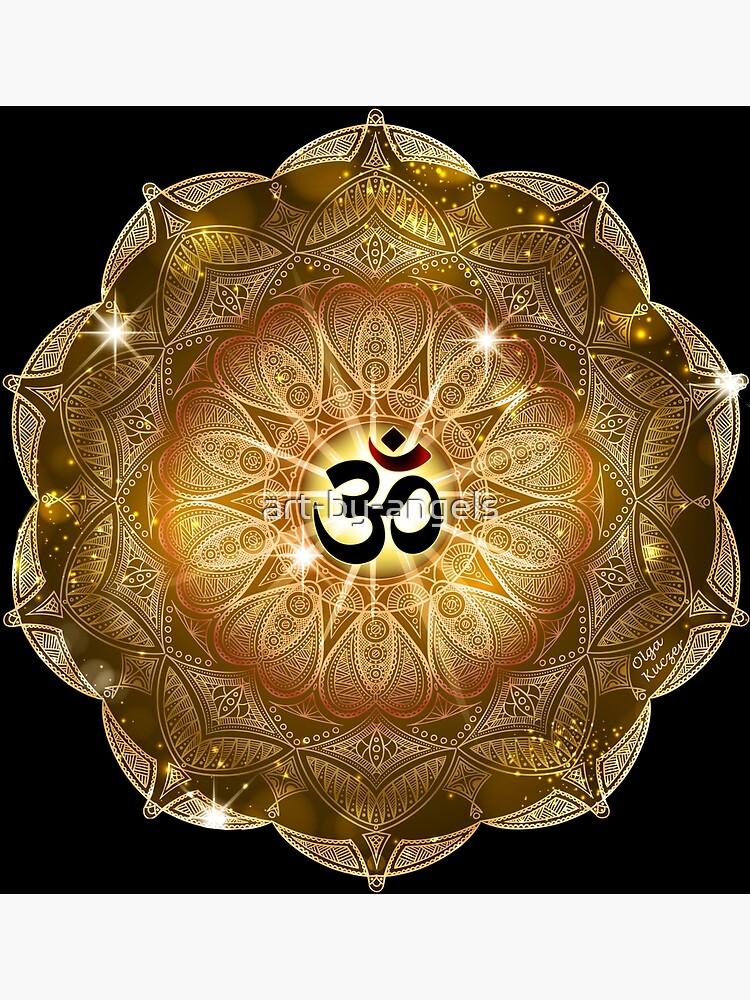 Golden Sound of Om by art-by-angels