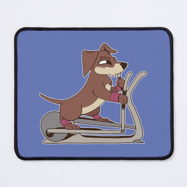 Item preview, Fitness Dachshund Dog designed and sold by Cute and Funny Animal Art Designs.