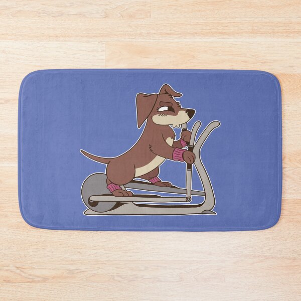 Item preview, Fitness Dachshund Dog designed and sold by Cute and Funny Animal Art Designs.