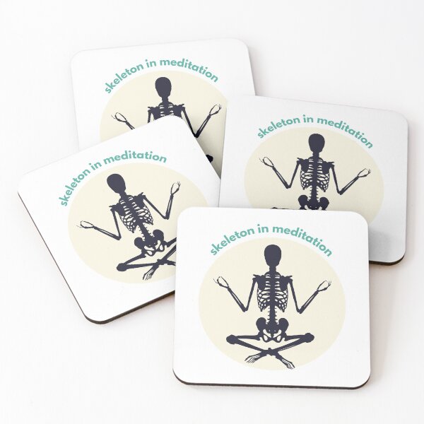 Item preview, Skeleton meditation designed and sold by annaaires.