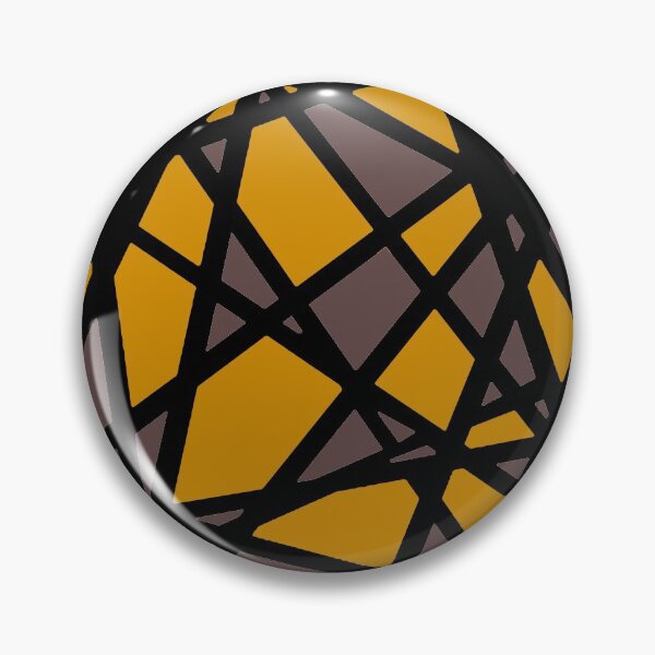 Item preview, Black Lines Create Irregular Shapes Mustard Yellow Accent Abstract designed and sold by taiche.