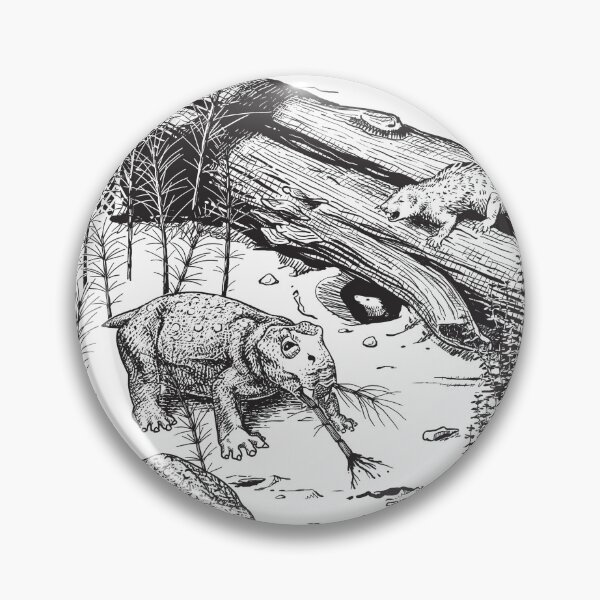 Item preview, Triassic: Lystrosaurus & Thrinaxodon designed and sold by April Neander.