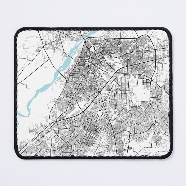 Item preview, Lahore City Map of Punjab, Pakistan - Circle designed and sold by deMAP.