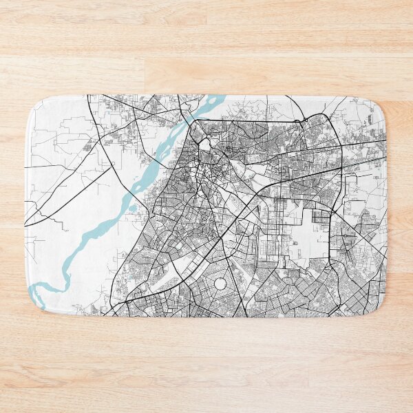 Item preview, Lahore City Map of Punjab, Pakistan - Circle designed and sold by deMAP.