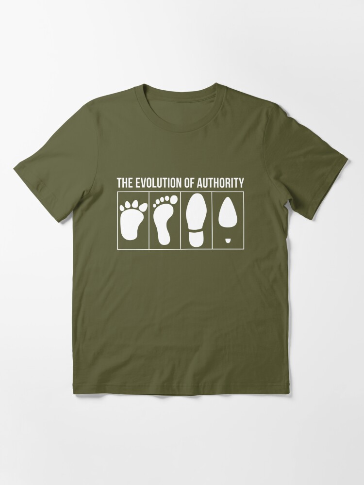 The Evolution of Authority | Essential T-Shirt