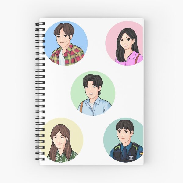 Item preview, Kdrama Hometown Chachacha Characters Cartoon Style designed and sold by jepchan.
