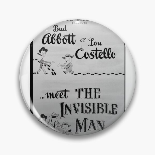 Item preview, Abbott and Costello Meet The Invisible Man opening credits designed and sold by Jenniferkate72.