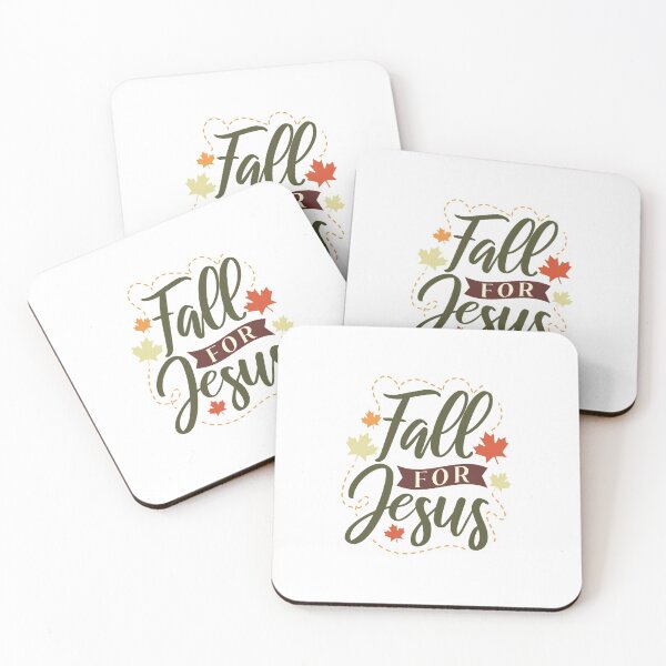 Item preview, Fall for Jesus Christian Quote designed and sold by garmentoffaith.
