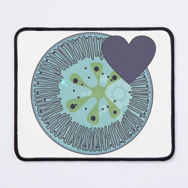 Item preview, Diatom - Lindavia (icy blue) designed and sold by DiatomsATTACK.