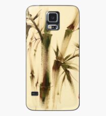"Awareness" Sumi-e bamboo painting on paper Case/Skin for Samsung Galaxy
