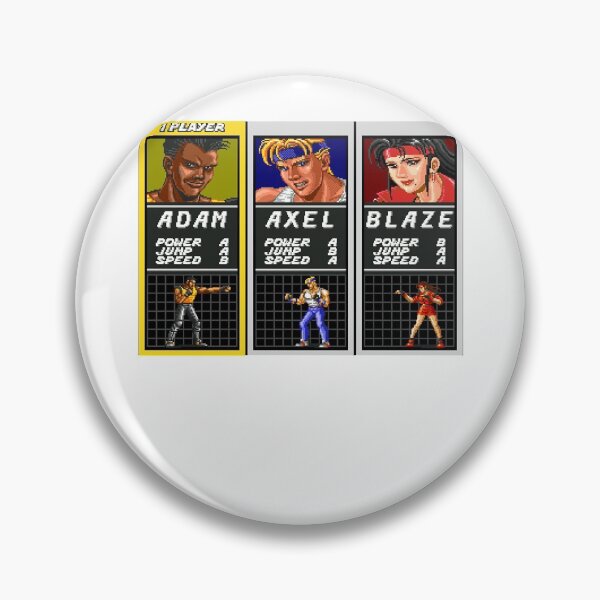 Item preview, Undefeated Trio Streets Of Rage Choose Your Fighter Vintage designed and sold by DamonStreets.