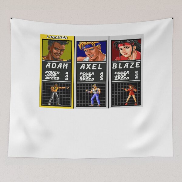 Item preview, Undefeated Trio Streets Of Rage Choose Your Fighter Vintage designed and sold by DamonStreets.