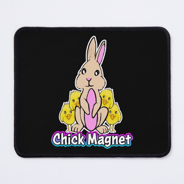 Item preview, Bunny Chick Magnet White designed and sold by buithanhla.