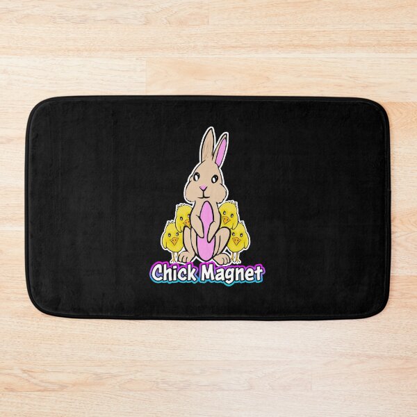 Item preview, Bunny Chick Magnet White  designed and sold by buithanhla.