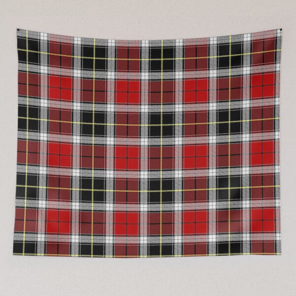 Item preview, red BLACK plaid, plaid, christmas plaid designed and sold by Nostrathomas66.