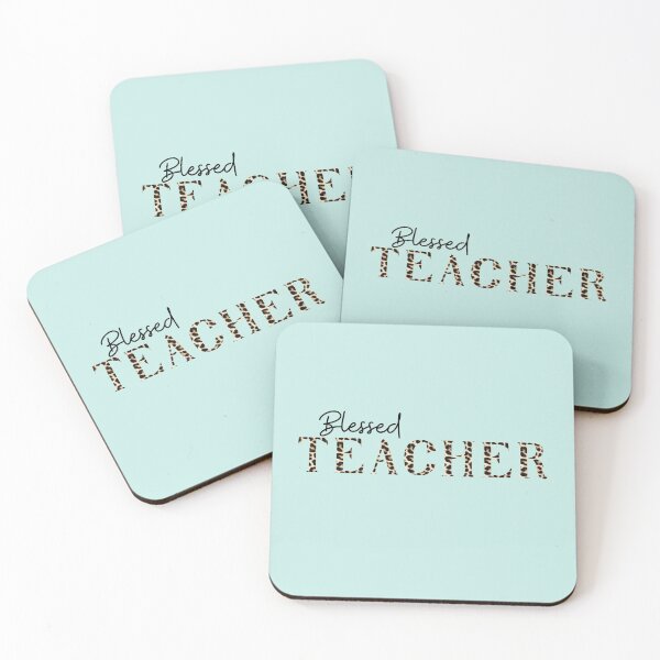 Item preview, Blessed Teacher Leopard Print designed and sold by For Little Monkeys.