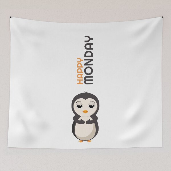 Item preview, Penguina - Happy Monday  designed and sold by Mimoaly.