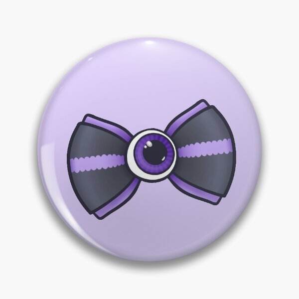 Item preview, Pastel Goth Eye Bow Purple designed and sold by Creweemmaeec11.