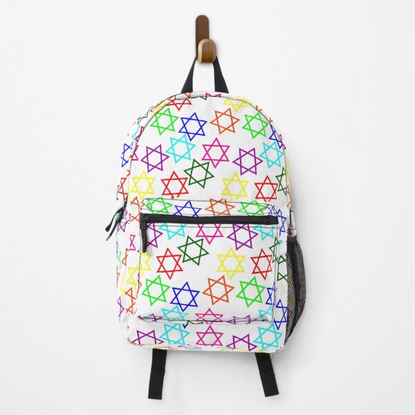 Item preview, hanukkah rainbow star of david designed and sold by Gossip Rag.