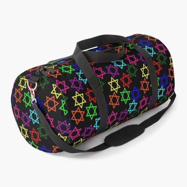 Item preview, hanukkah rainbow star of david designed and sold by Gossip Rag.