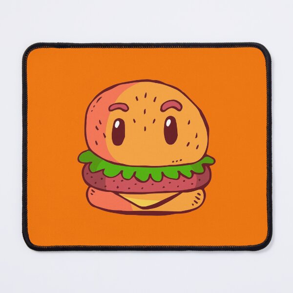 Item preview, Burger Fast Food designed and sold by Cute and Funny Animal Art Designs.