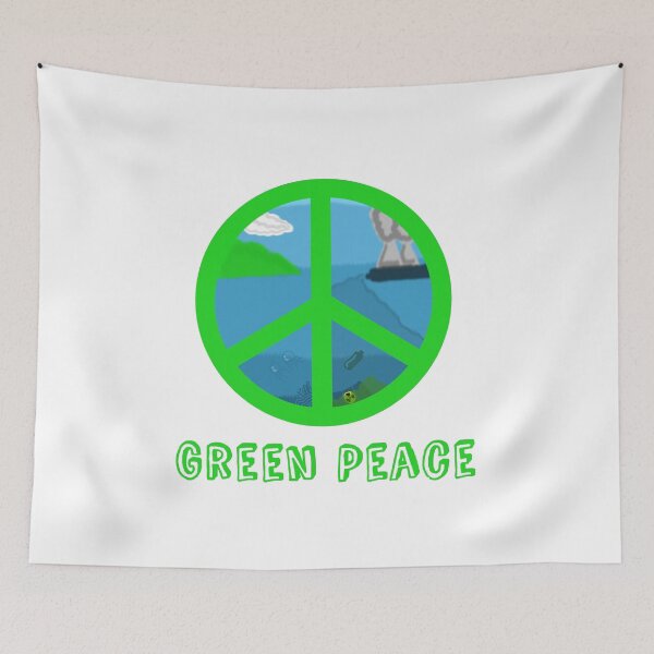 Item preview, Green Peace designed and sold by Let-be-on-Trend.