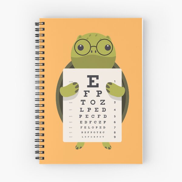 Item preview, Eye Doctor Optician Turtle designed and sold by Cute and Funny Animal Art Designs.