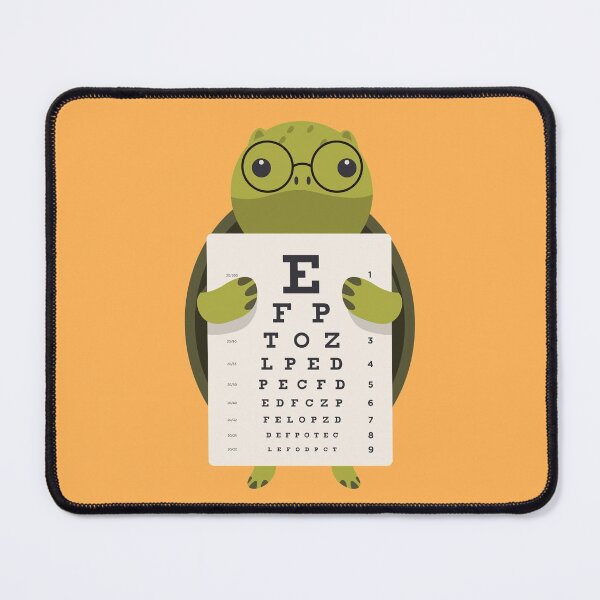 Item preview, Eye Doctor Optician Turtle designed and sold by Cute and Funny Animal Art Designs.