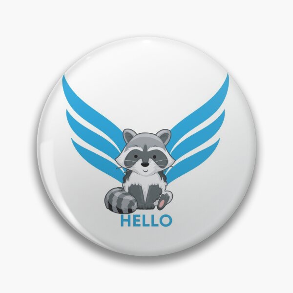 Item preview, The Blue Winged Raccoon designed and sold by tgreyfell.