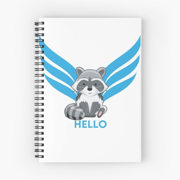 Item preview, The Blue Winged Raccoon designed and sold by tgreyfell.