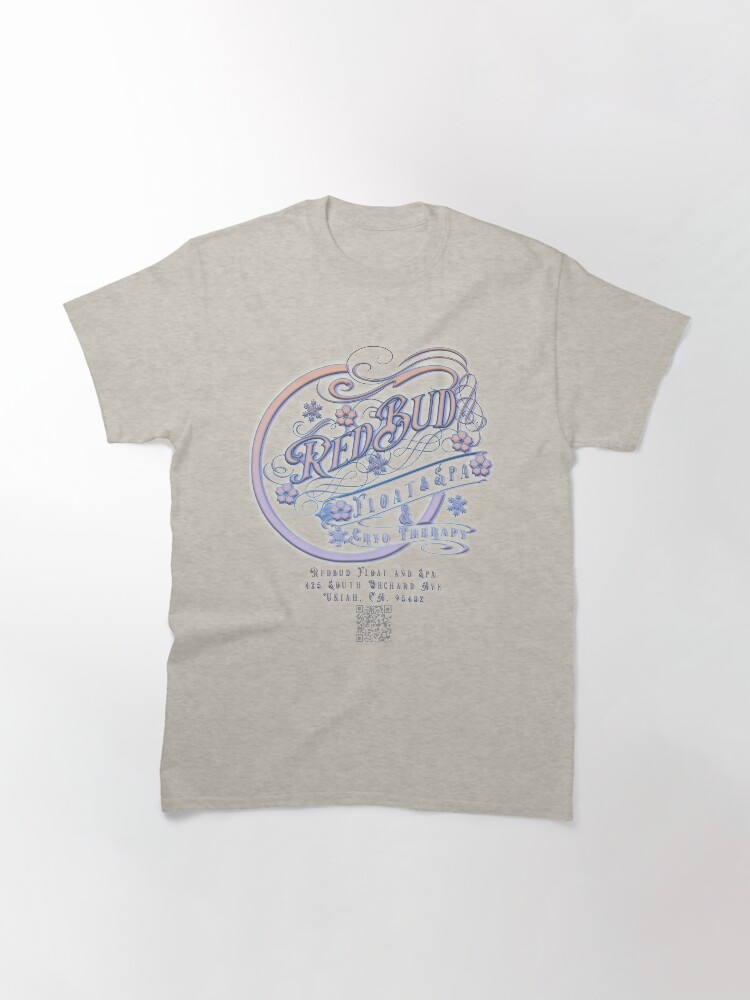 Thumbnail 3 of 7, Classic T-Shirt, Redbud Float n Spa Pastel Colors designed and sold by erod66.