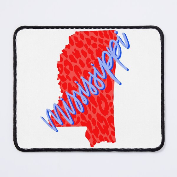 Item preview, leopard red and blue mississippi  designed and sold by mtayzart.