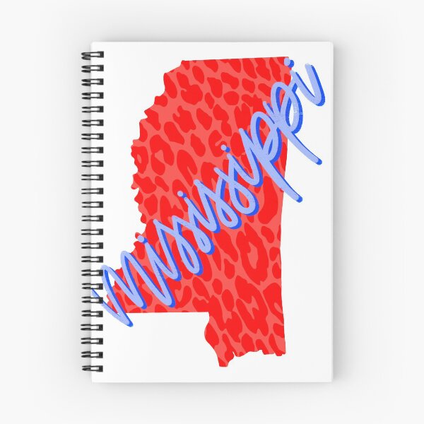 Item preview, leopard red and blue mississippi  designed and sold by mtayzart.