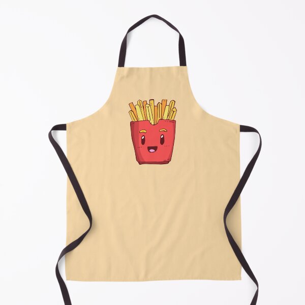 Item preview, French Fries Fast Food designed and sold by Cute and Funny Animal Art Designs.