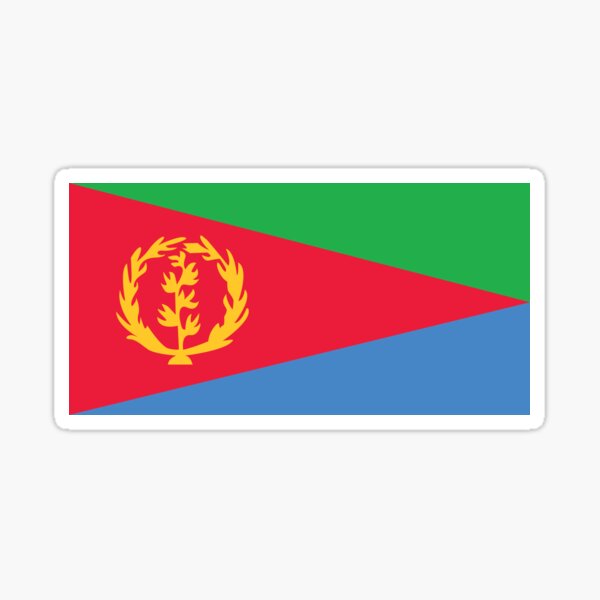 Auto Vinyl Flagge Karte Eritrea Aufkleber Klebe 