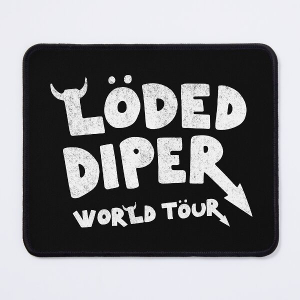 Item preview, Loded Diper World Tour - vintage original design designed and sold by Primotees.
