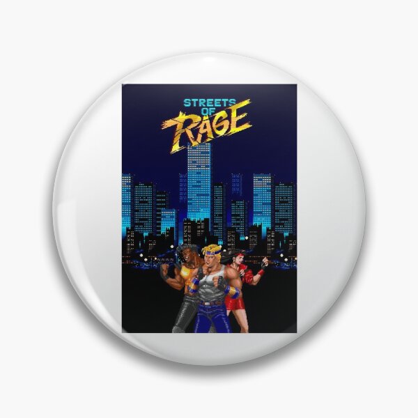 Item preview, Undefeated Trio Streets Of Rage Vintage Retro Gaming Nostalgia Theme Berghain designed and sold by DamonStreets.
