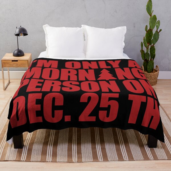 Item preview, I'M ONLY A MORNING PERSON ON DEC 25TH designed and sold by LinkunShop.