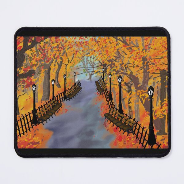 Item preview, Central Park in Autumn designed and sold by Magmagmagz.