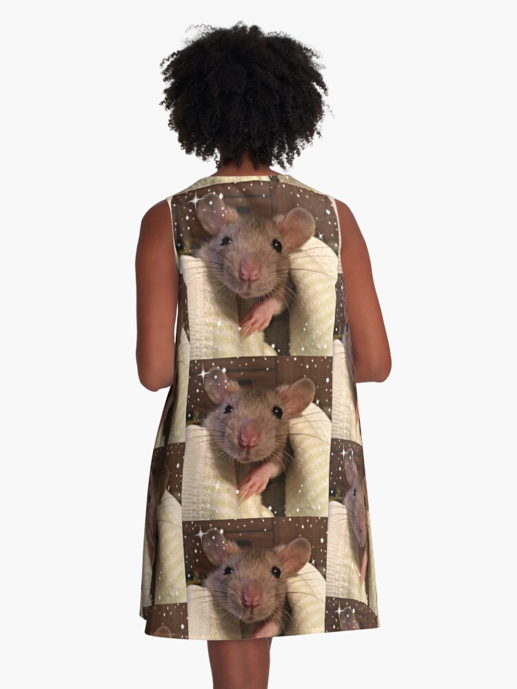 rat in a dress