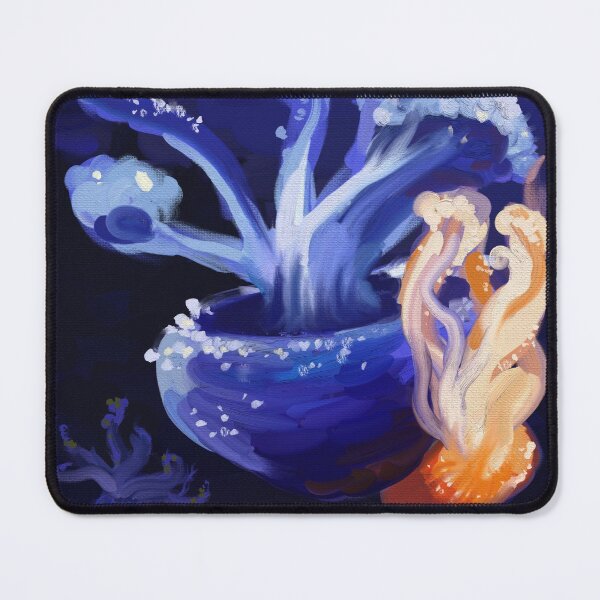 Item preview, Jellyfish Merging Oil Painting designed and sold by anatovas.