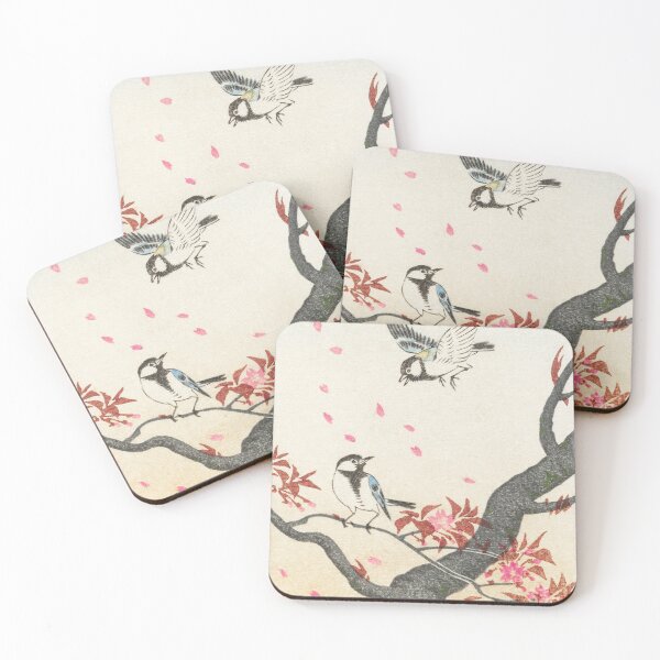 Item preview, Birds at sakuras designed and sold by ThranDesigns.