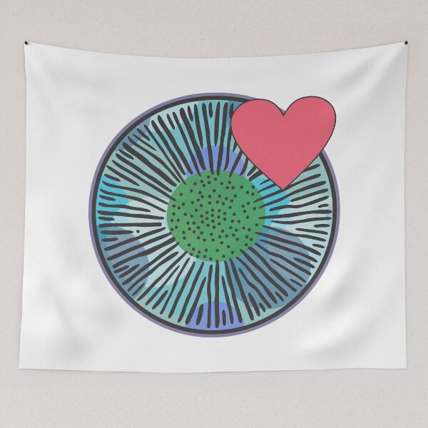 Item preview, Diatom - Lindavia (blue) designed and sold by DiatomsATTACK.