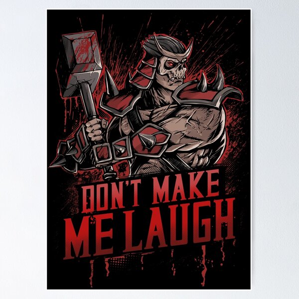 Shao Kahn Art Print for Sale by drawnbyernie