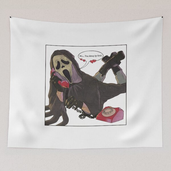 Item preview, Scary Halloween Scream Ghost face Saying No You Hang Up First Halloween 80s Horror Movie Shirt Halloween Fall Shirt designed and sold by Zion Jones.