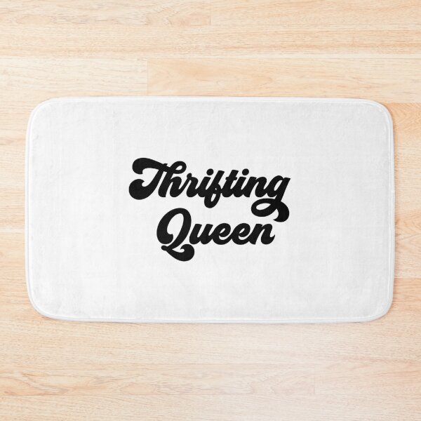 Item preview, Thrifting Queen / Thrift Store Love / Funny Thrifter Saying design designed and sold by CreatedByHeidi.