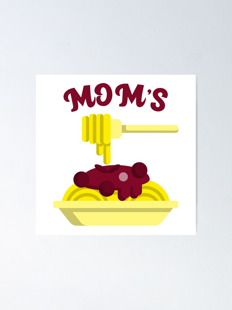 Thumbnail 1 of 3, Poster, Mom's Spaghetti designed and sold by Studio-Sy.