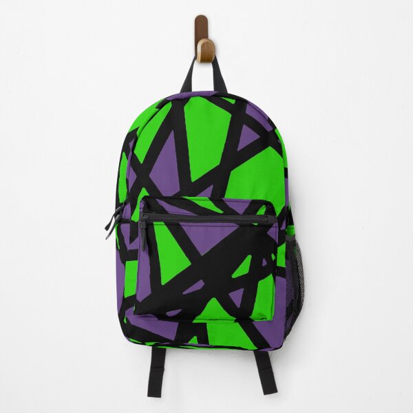 Item preview, Black Lines Create Irregular Shapes Green Accent Abstract designed and sold by taiche.